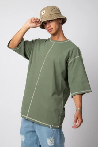 REMERA OVER RILEY MILITAR